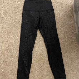 Lululemon Wunder Train High-Rise Tight 25" cheetah